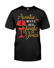 Auntie needs her jingle juice glitter Christmas Premium Fit Mens Tee thumbnail