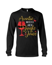Auntie needs her jingle juice glitter Christmas Long Sleeve Tee thumbnail