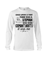 Once upon a time there was a woman who wore combat Long Sleeve Tee thumbnail