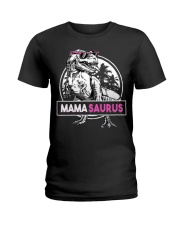 Mama saurus Ladies T-Shirt front
