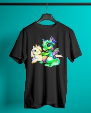 Baby Unicorn and Baby Dragon Classic T-Shirt lifestyle-mens-crewneck-front-3