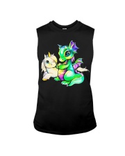 Baby Unicorn and Baby Dragon Sleeveless Tee thumbnail