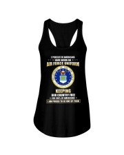 2 percent of Americans have worn an air force Ladies Flowy Tank thumbnail