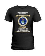2 percent of Americans have worn an air force Ladies T-Shirt thumbnail