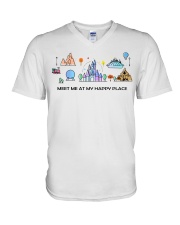 Meet me at my happy place V-Neck T-Shirt thumbnail