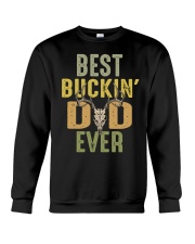 Best Buckin' Dad Ever Vintage Shirt Crewneck Sweatshirt thumbnail