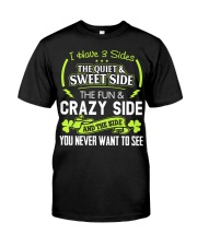 I have 3 slides the quiet and sweet side Classic T-Shirt front