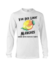 Van der linde mangoes grown with faith in tahiti Long Sleeve Tee thumbnail
