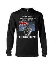 Fuck off I will not submit to islam in my own coun Long Sleeve Tee thumbnail