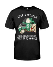 Just a woman who solemnly swears Premium Fit Mens Tee thumbnail