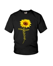 Jesus Sunflowers shirt Youth T-Shirt thumbnail
