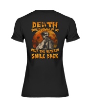 Halloween death smiles at all of us only Premium Fit Ladies Tee thumbnail