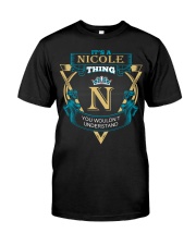 It's a Nicole thing you wouldn't understand Premium Fit Mens Tee thumbnail