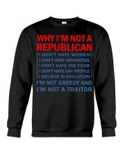 Why I not a Republican Crewneck Sweatshirt thumbnail