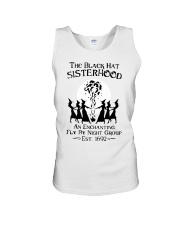 The black hat sisterhood an enchanting fly by nigh Unisex Tank thumbnail
