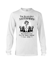 The black hat sisterhood an enchanting fly by nigh Long Sleeve Tee thumbnail