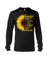 November 1977 41 years of being sunshine mixed Long Sleeve Tee thumbnail