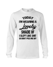 Today I'm wearing a lovely shade of I slept like Long Sleeve Tee thumbnail