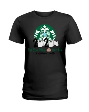 The Year When Shit Got Real Quarantined Ladies T-Shirt thumbnail