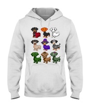 Dachshund happy Halloweiner Hooded Sweatshirt thumbnail