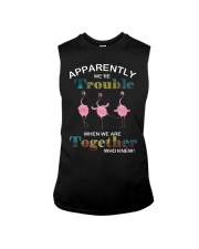 Flamingo apparently we are trouble when we are tog Sleeveless Tee thumbnail