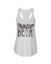 Auntie bear floral Ladies Flowy Tank thumbnail