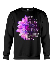 She was life itself wild and wonderfully Crewneck Sweatshirt thumbnail