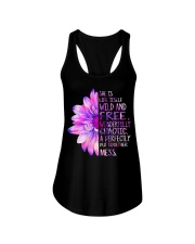She was life itself wild and wonderfully Ladies Flowy Tank thumbnail