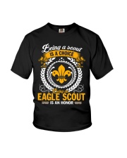 Being a scout is a choice being an eagle scout Youth T-Shirt thumbnail