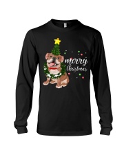 Merry Christmas pug dog Long Sleeve Tee thumbnail