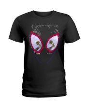 stay away always tired Ladies T-Shirt thumbnail