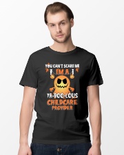 You can't scare me I'm a Fa boo lous childcare Classic T-Shirt lifestyle-mens-crewneck-front-15