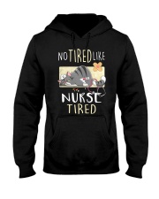 No tired like nurse tired cat Hooded Sweatshirt thumbnail