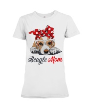 Beagle mom Premium Fit Ladies Tee thumbnail