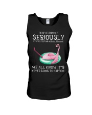 Flamingo people should seriously stop expecting no Unisex Tank thumbnail