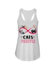 Love cat forever Ladies Flowy Tank thumbnail