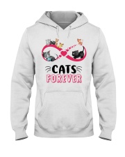 Love cat forever Hooded Sweatshirt thumbnail