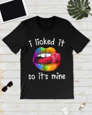 LGBT lip I licked it so it's mine Premium Fit Mens Tee lifestyle-mens-crewneck-front-17