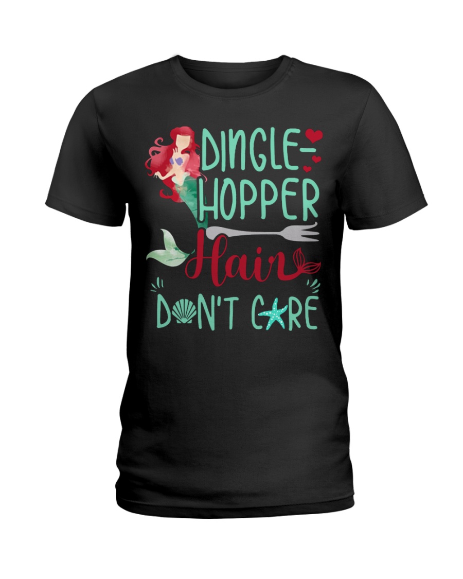 Dinglehopper hair dont care Ladies T-Shirt