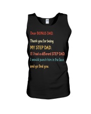 Dear bonus Dad thank you for being my step dad Unisex Tank thumbnail