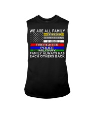 We are all family dispatch corrections emt firefig Sleeveless Tee thumbnail