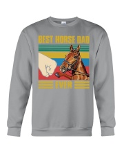 BEST HORSE DAD EVER Crewneck Sweatshirt thumbnail