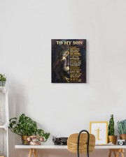 To my son - Gift for son 11x14 Gallery Wrapped Canvas Prints aos-canvas-pgw-11x14-lifestyle-front-03