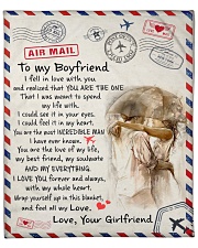 Special blanket for boyfriend Fleece Blanket tile