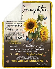 Special gift for daughter - To my daughter Sherpa Fleece Blanket tile