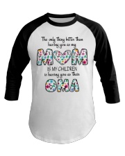 oma Perfect gift for yourself and loved one Baseball Tee tile