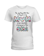 oma Perfect gift for yourself and loved one Ladies T-Shirt tile