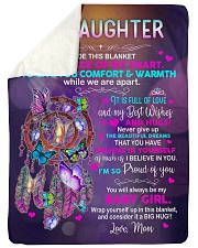 Special gift for daughter - To my daughter Sherpa Fleece Blanket tile