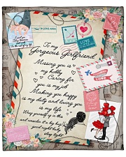 Special gift for girlfriend Fleece Blanket - 50" x 60" front