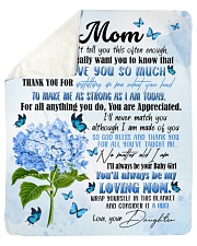 Special gift for MOM Sherpa Fleece Blanket tile